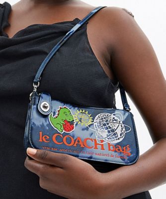 ＜COACH＞【オンライン限定】ペン　ショルダー　バッグ・タイダイ　プリント